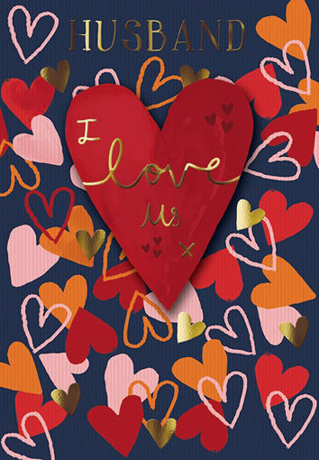 Picture of HUSBAND I LOVE US VALENTINES DAY CARD